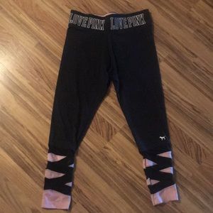 Victoria’s Secret Love Pink Yoga Pants Size Large